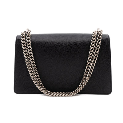 Dionysus Small Black Leather