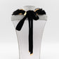 Link Ava Mink Fur Chain Necklace Black