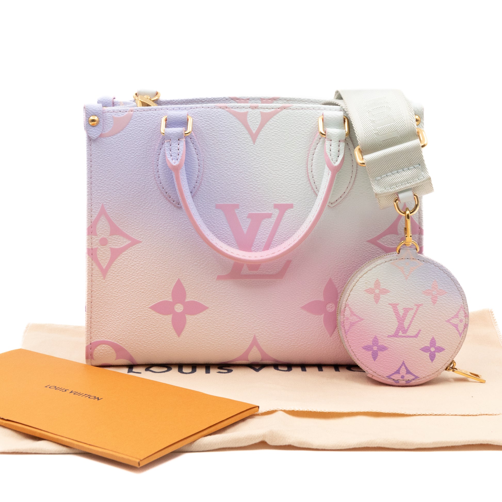 LOUIS VUITTON Monogram Giant Spring In The City Onthego PM Sunrise Pastel  1038817