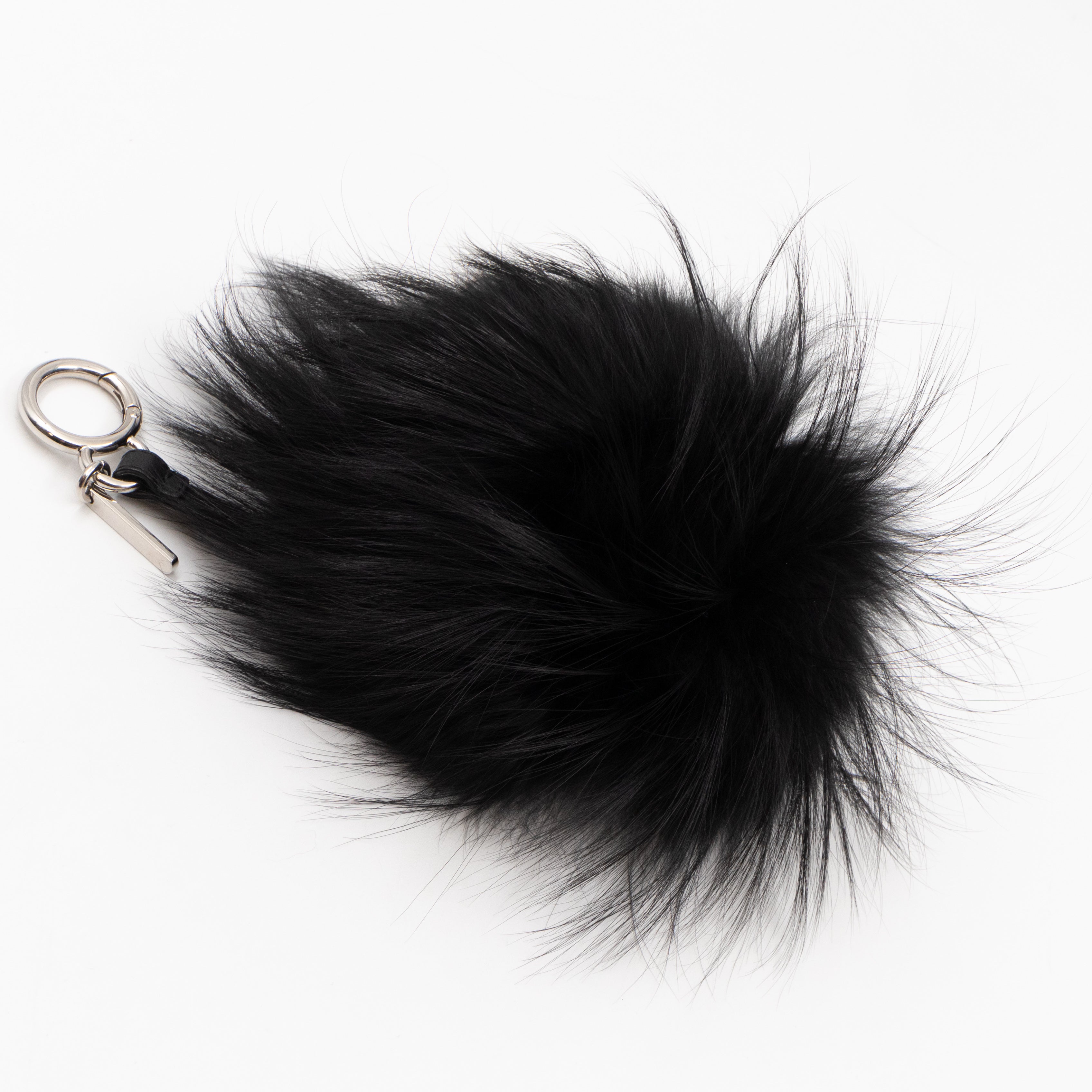 Fox Fur Shearling Crystal Pinky Punky Monster Bag Bug Charm