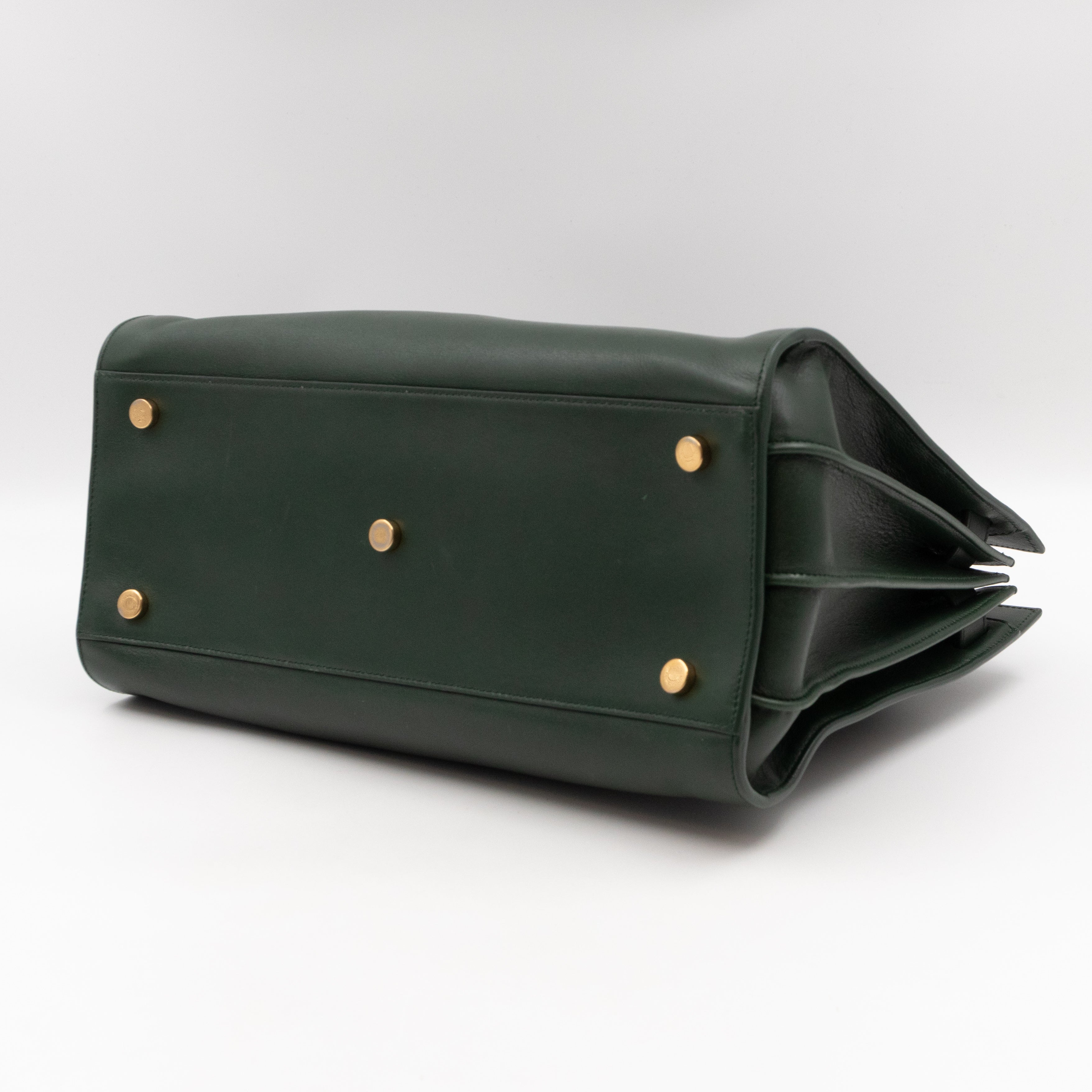Sac de Jour Small Emerald Green Leather