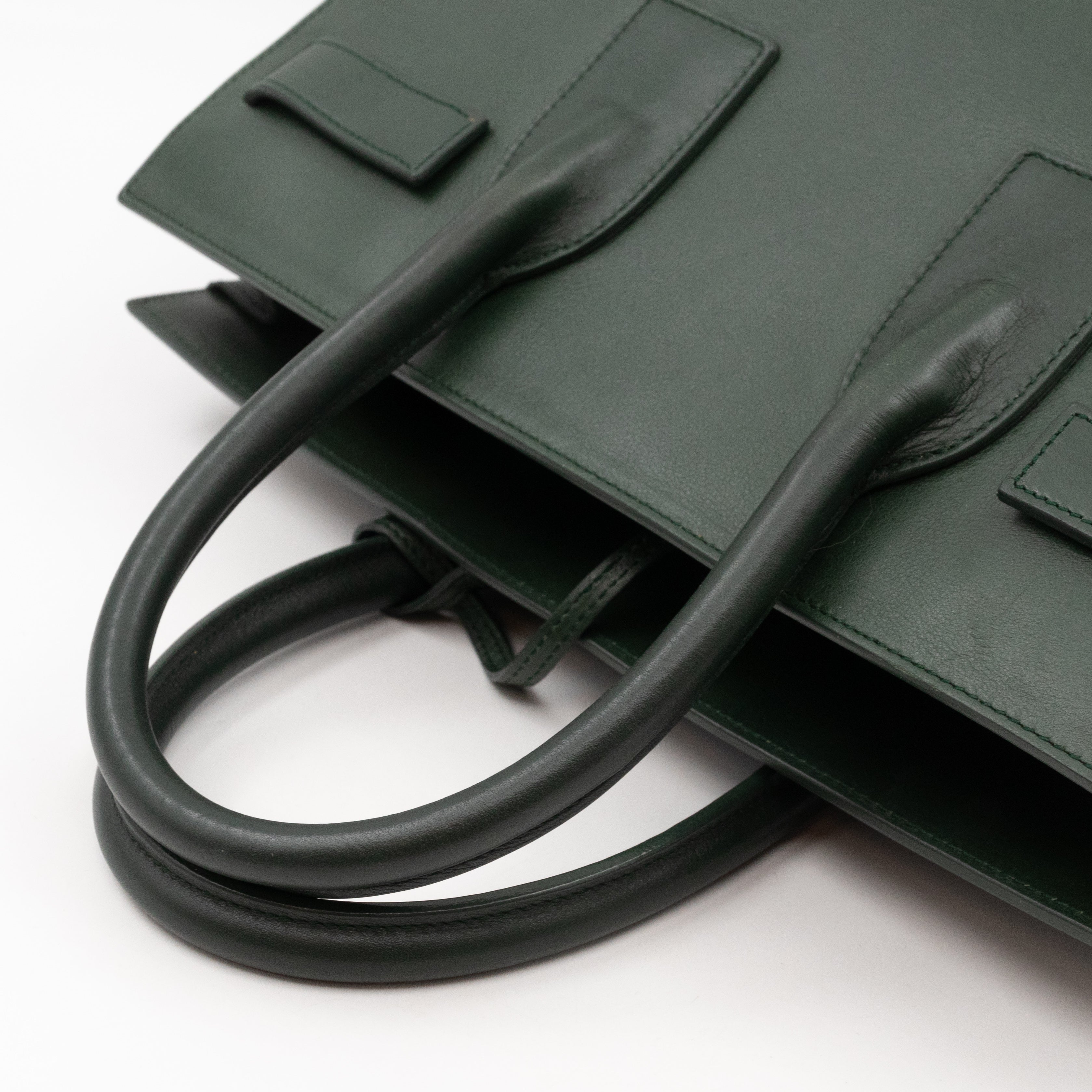 Sac de Jour Small Emerald Green Leather