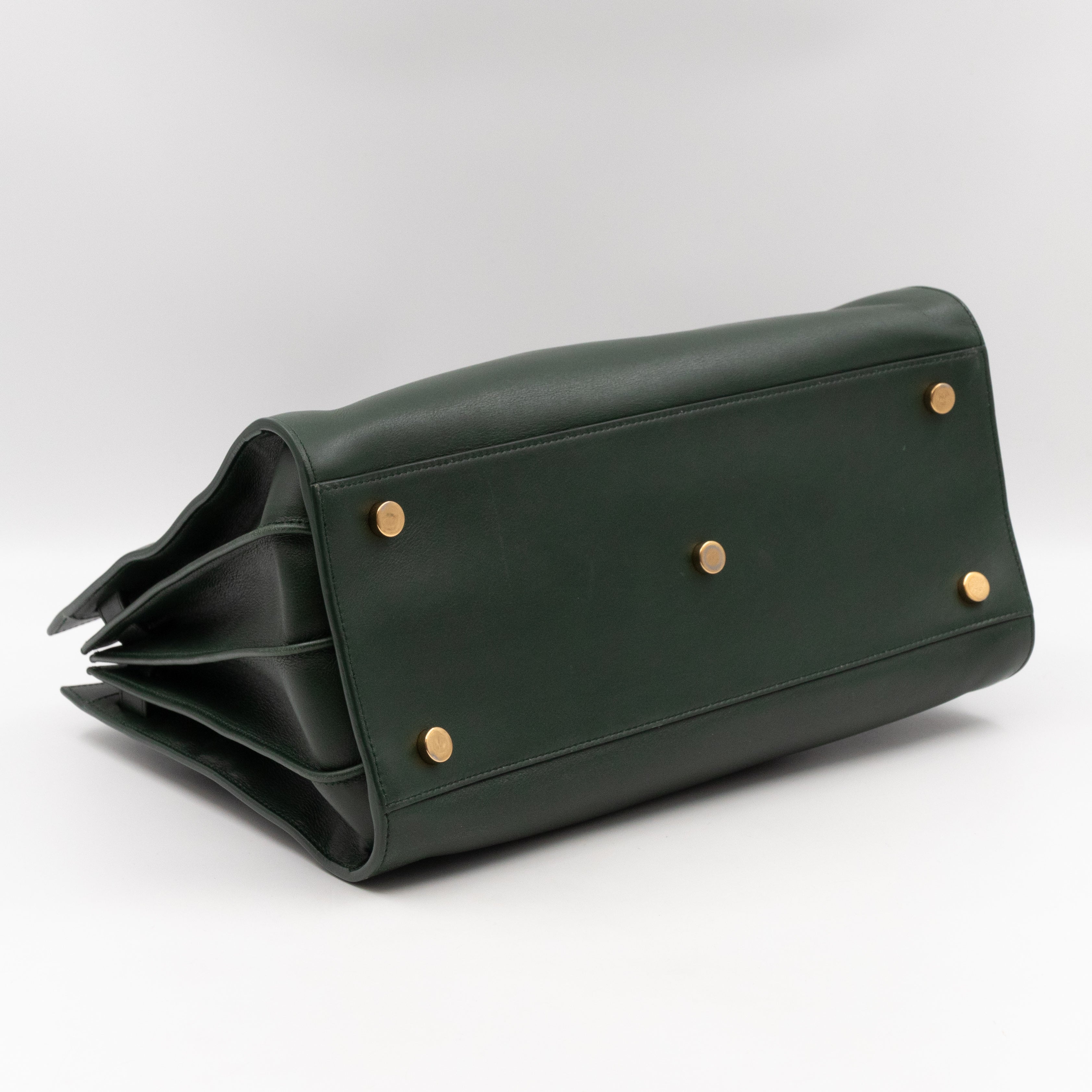 Sac de Jour Small Emerald Green Leather