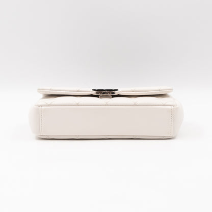 My Everything Flap Bag Mini White Caviar