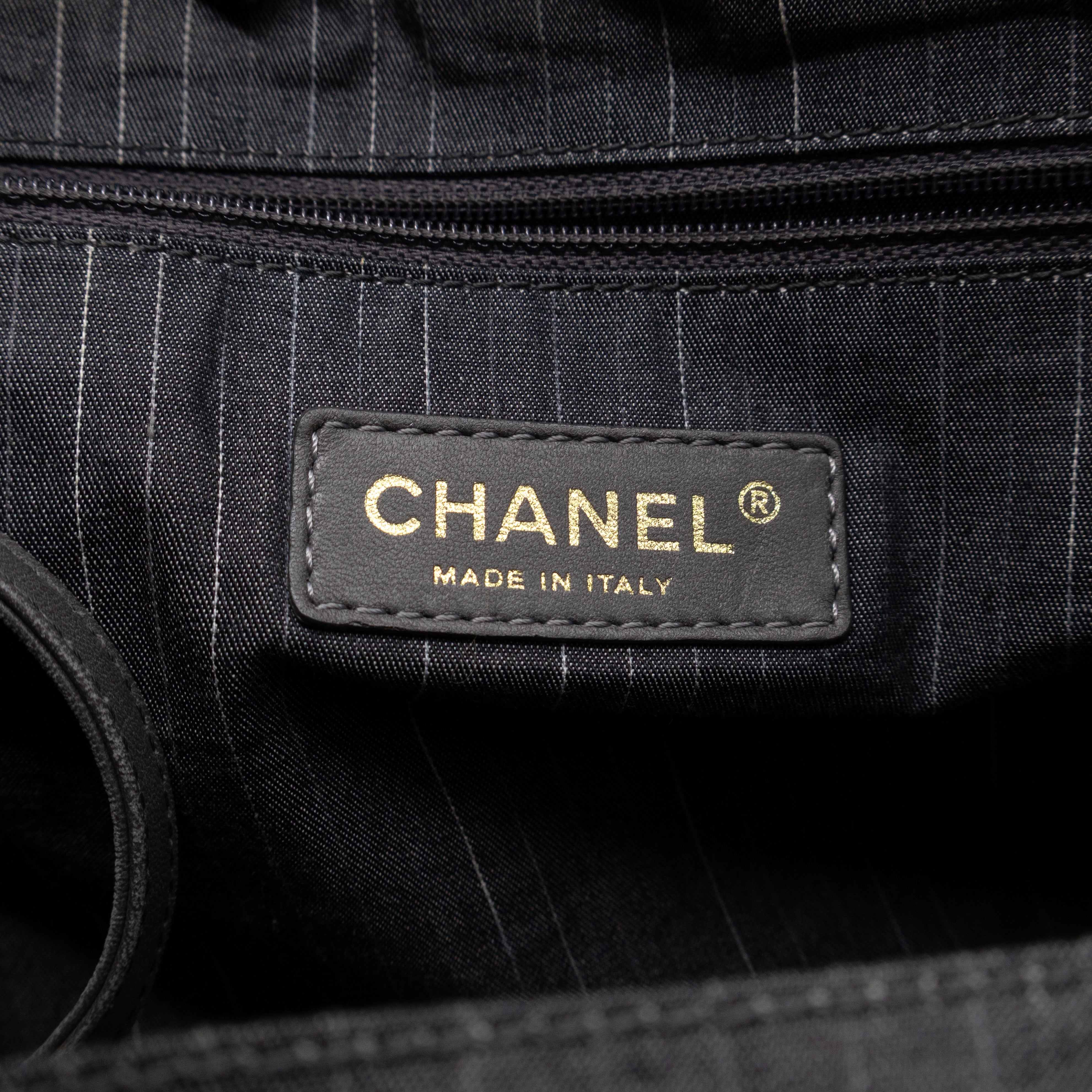 Portobello Tote Glazed Black Leather