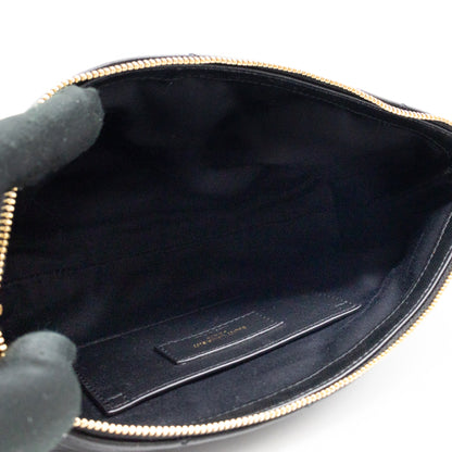 Icare Maxi Shopping Tote Black Leather