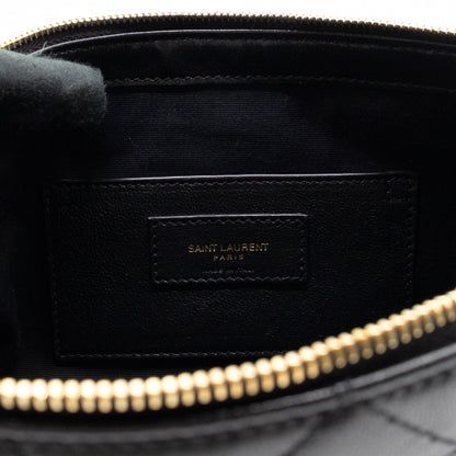 Icare Maxi Shopping Tote Black Leather