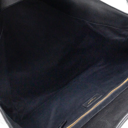 Icare Maxi Shopping Tote Black Leather