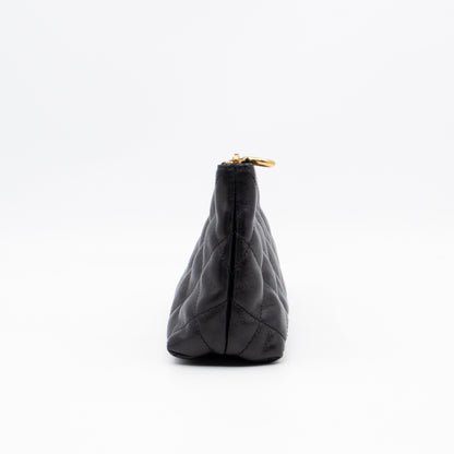 Icare Maxi Shopping Tote Black Leather
