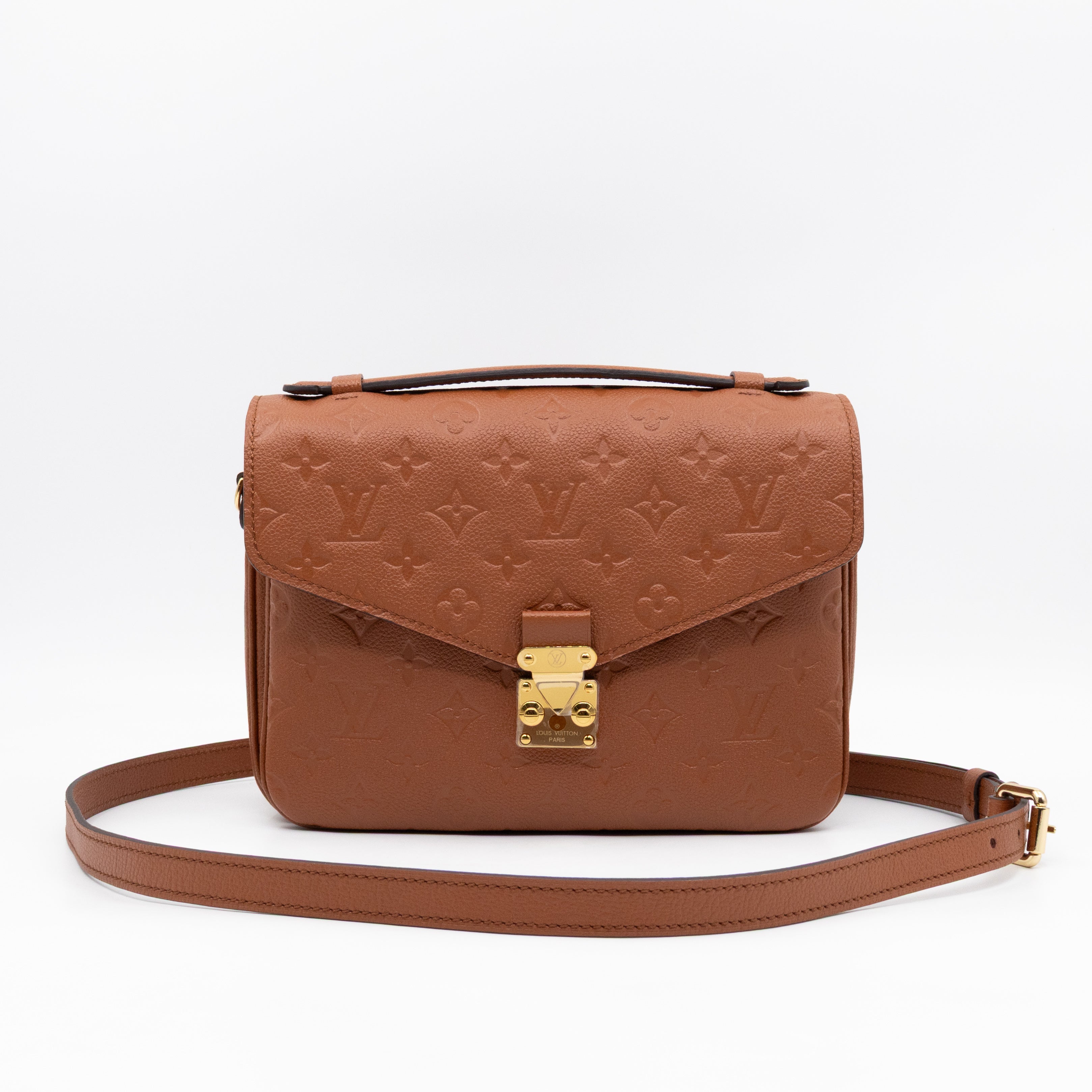 Pochette Metis Cognac Monogram Empreinte Leather