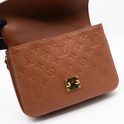 Pochette Metis Cognac Monogram Empreinte Leather