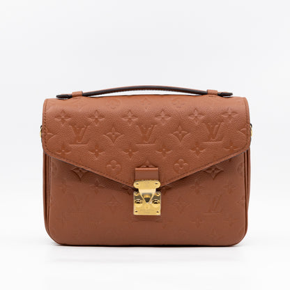 Pochette Metis Cognac Monogram Empreinte Leather