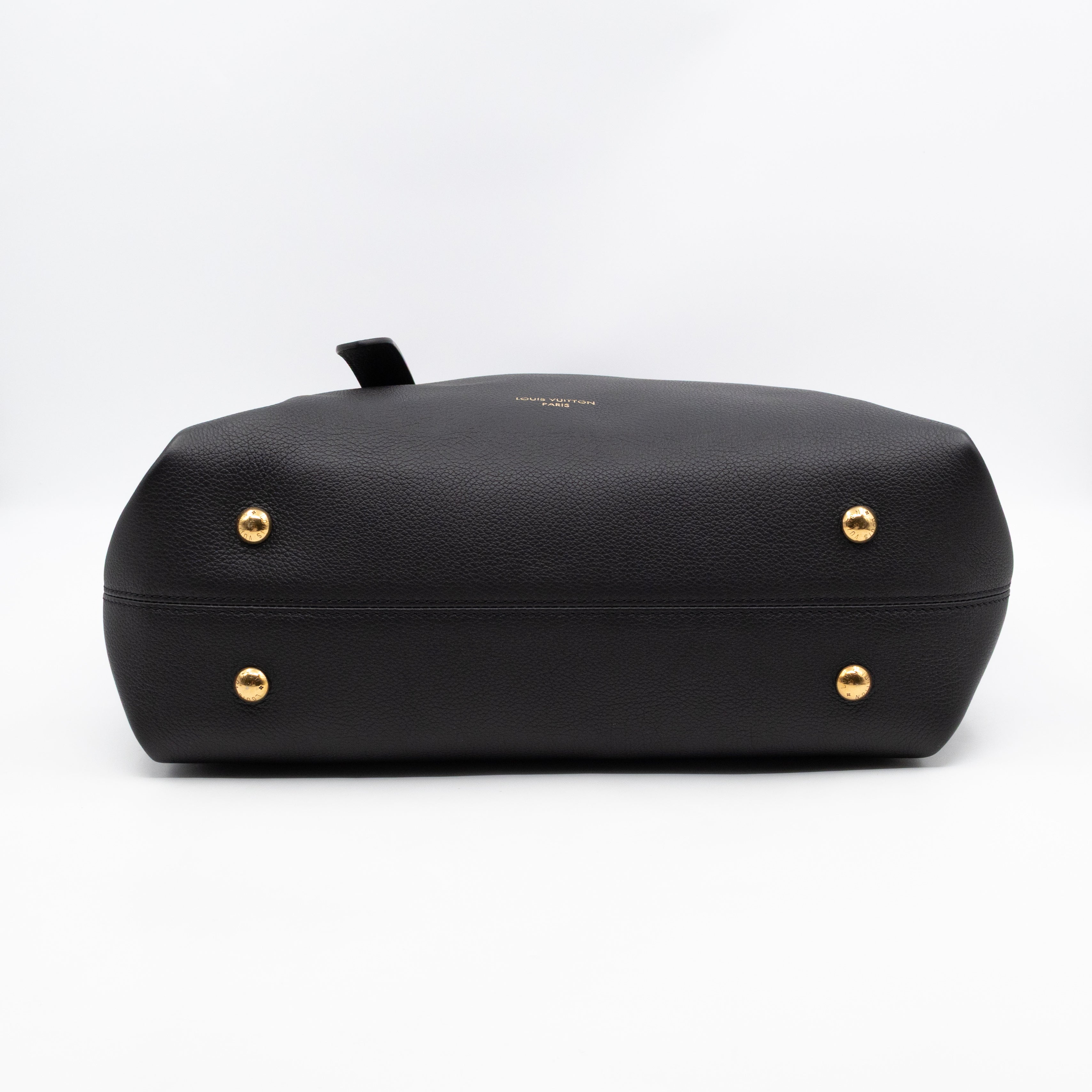 Low Key Cabas MM Black Leather