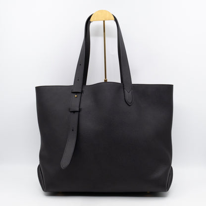 Low Key Cabas MM Black Leather