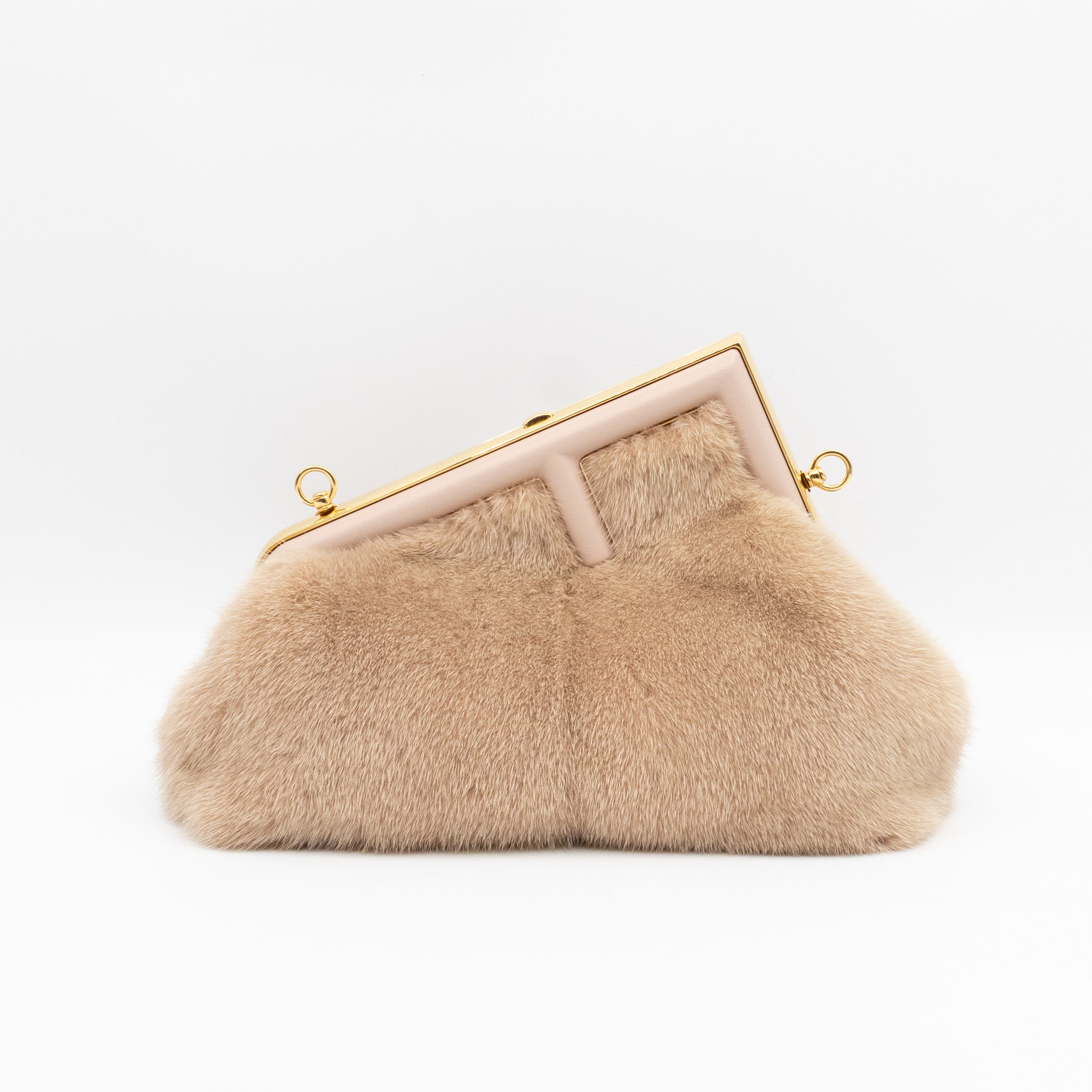 First Small Bag Rosa Plaster Mink