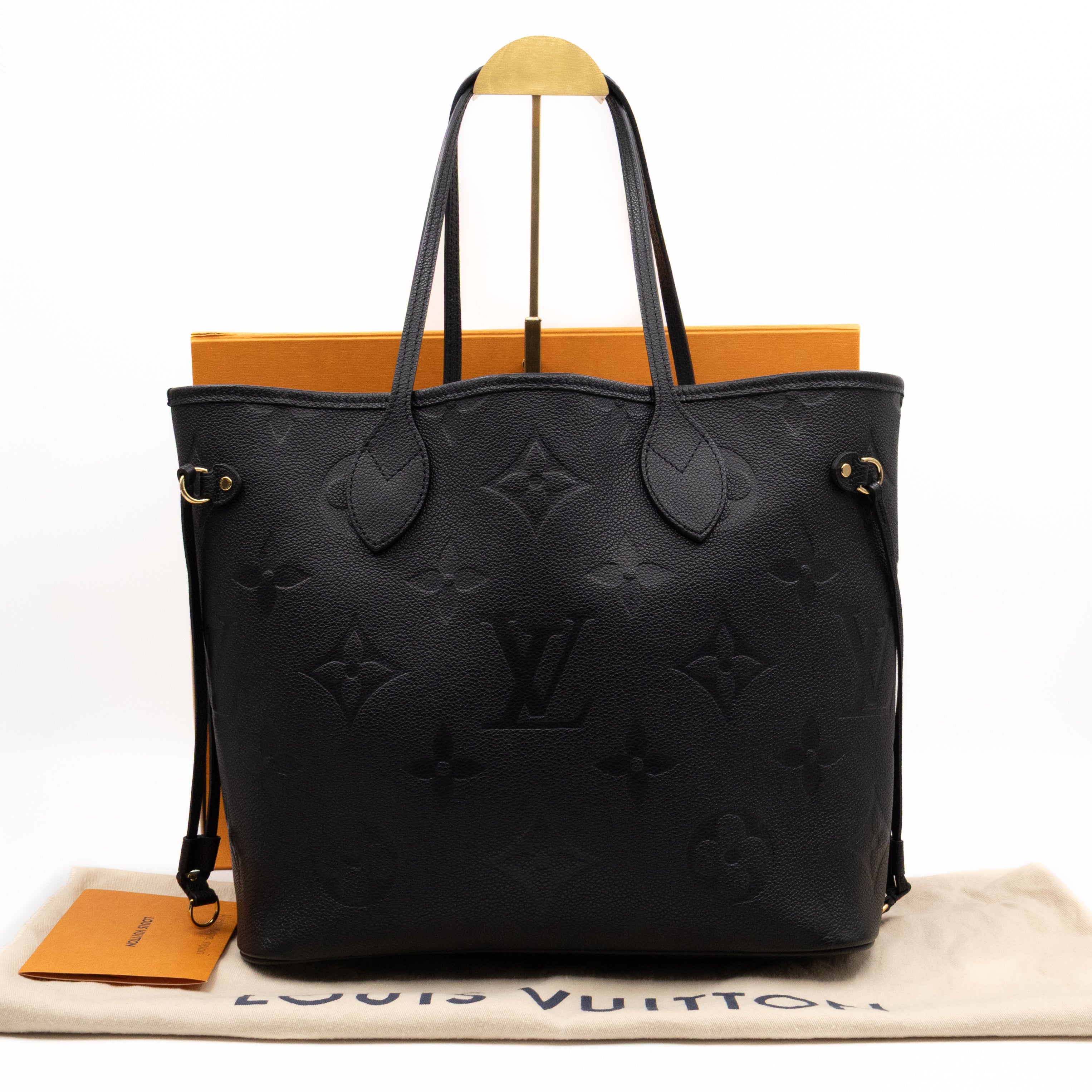 Neverfull MM Black Monogram Empreinte