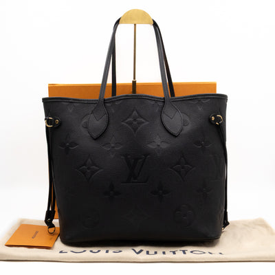 Neverfull MM Black Monogram Empreinte