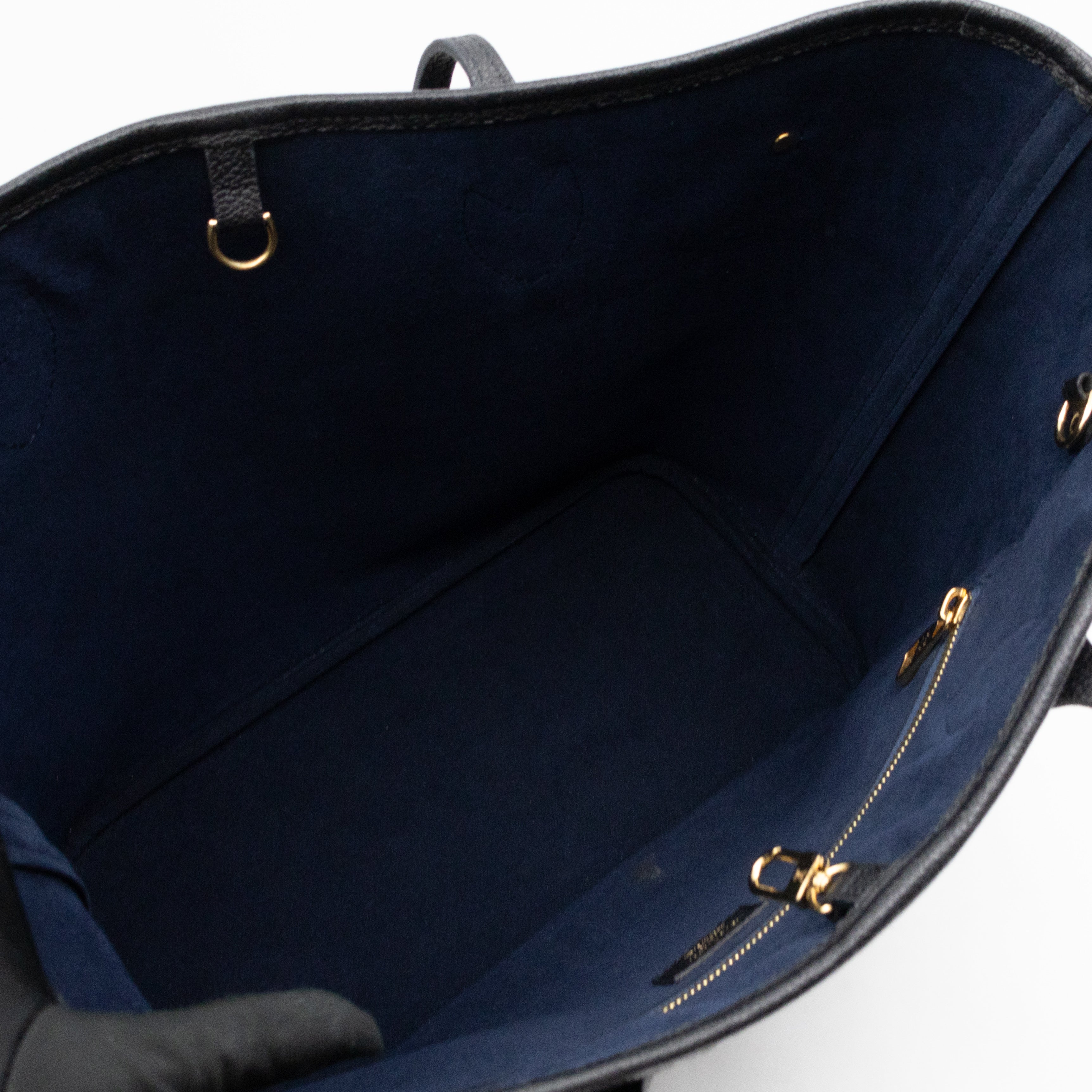 Neverfull MM Black Monogram Empreinte