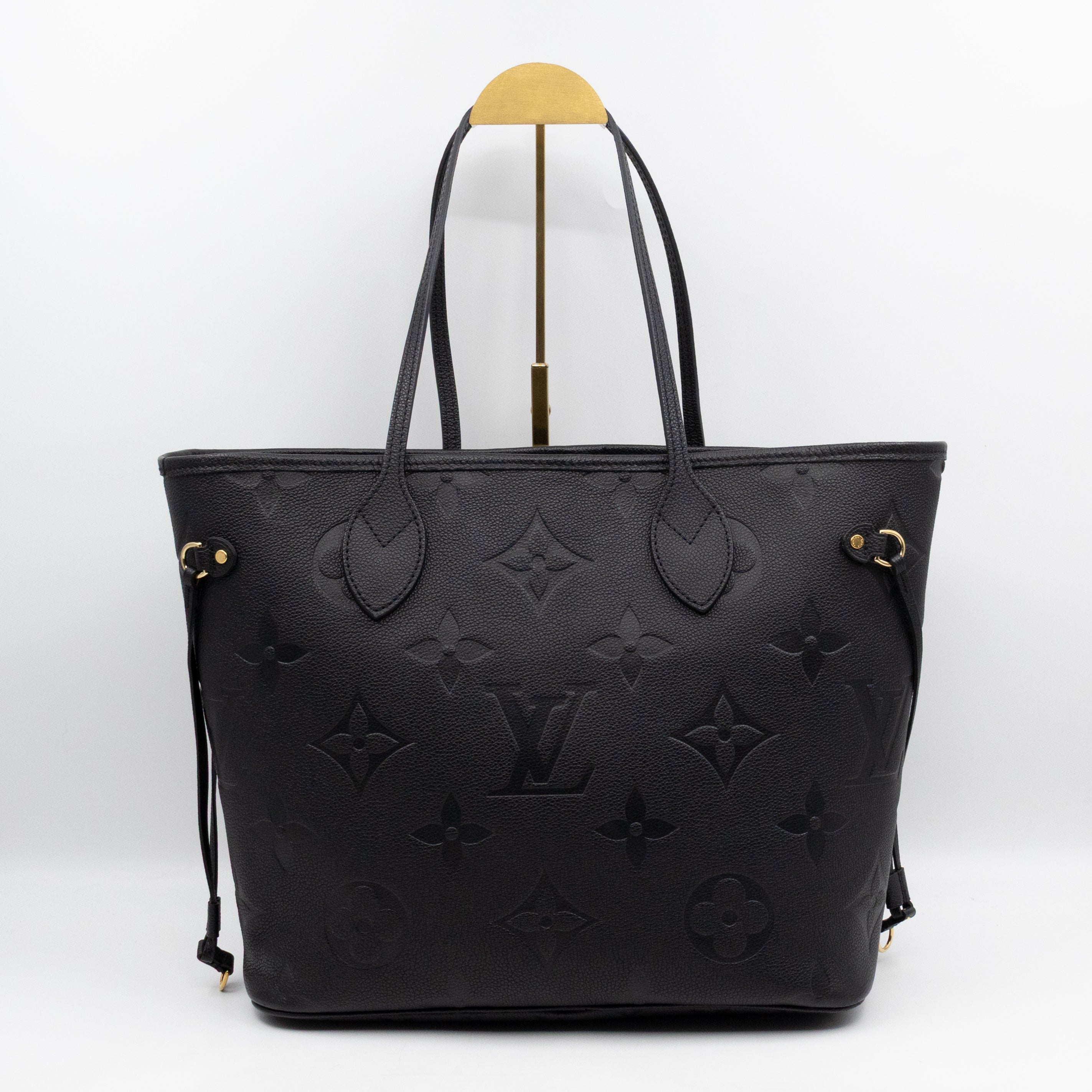 Neverfull MM Black Monogram Empreinte