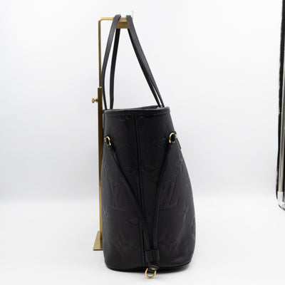 Neverfull MM Black Monogram Empreinte