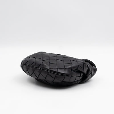 Candy Jodie Intrecciato Black Leather