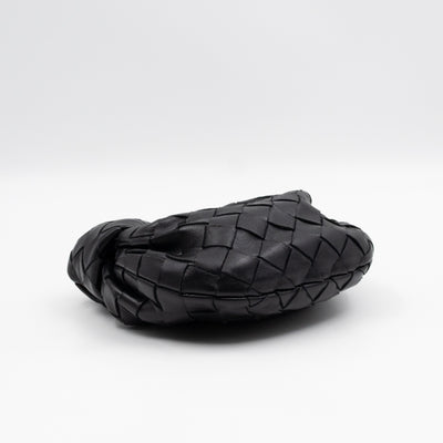 Candy Jodie Intrecciato Black Leather