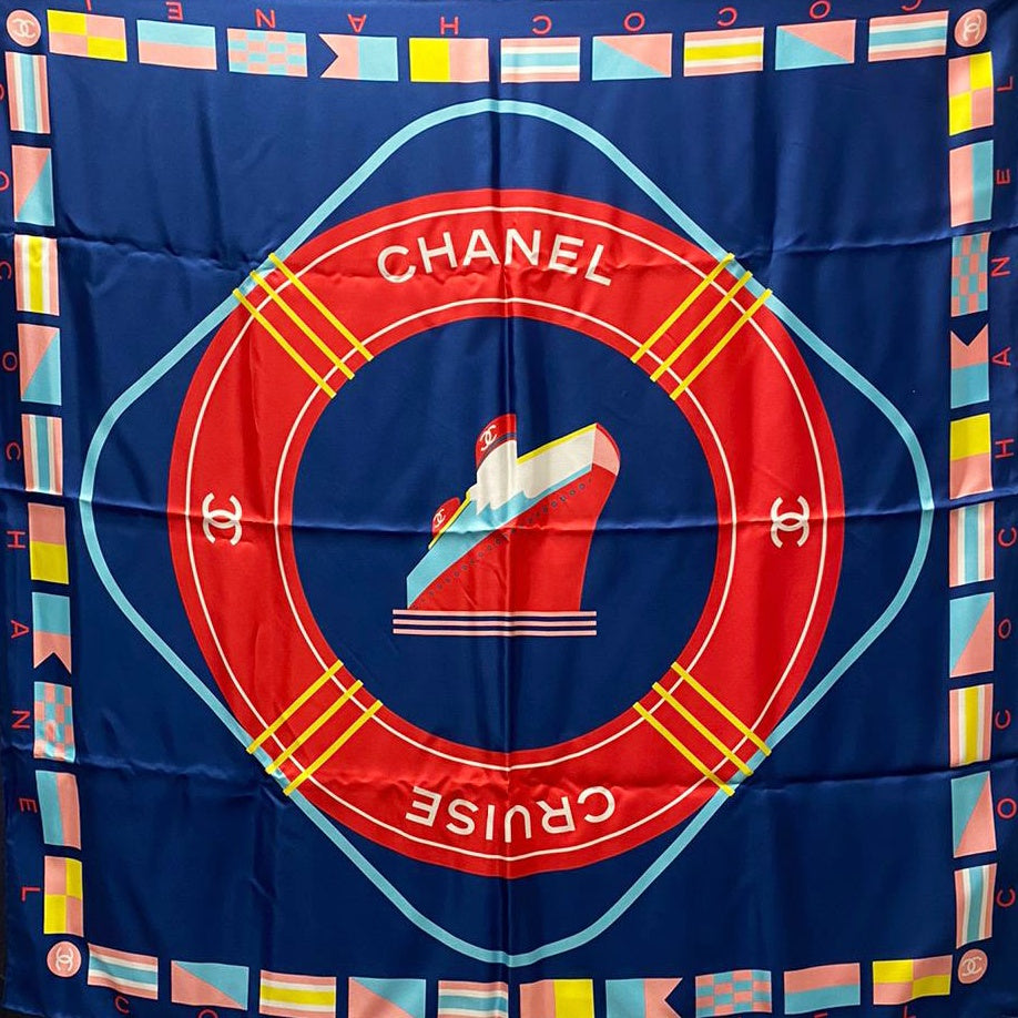Silk Scarf 90 Cruise Lifesaver
