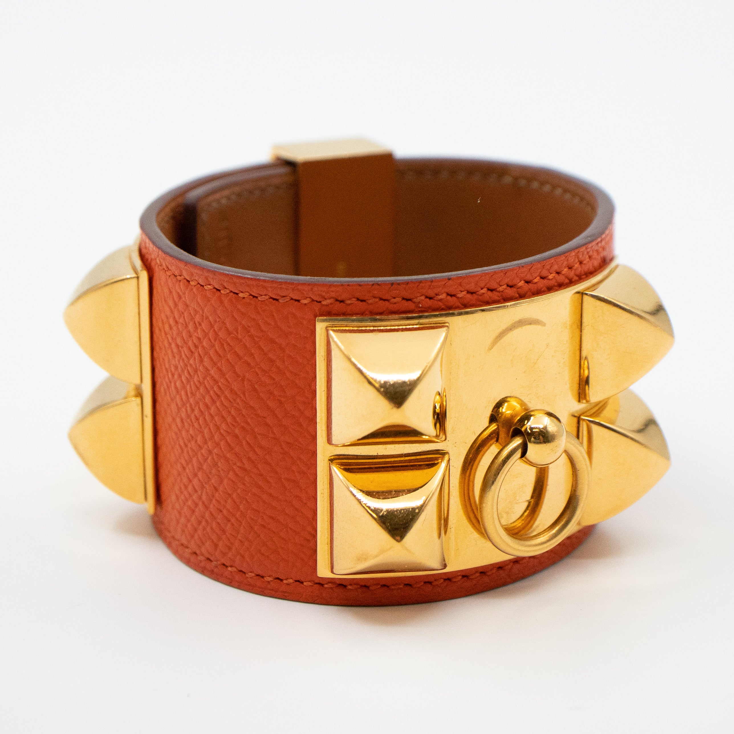 Collier de Chien Gold Orange Bracelet