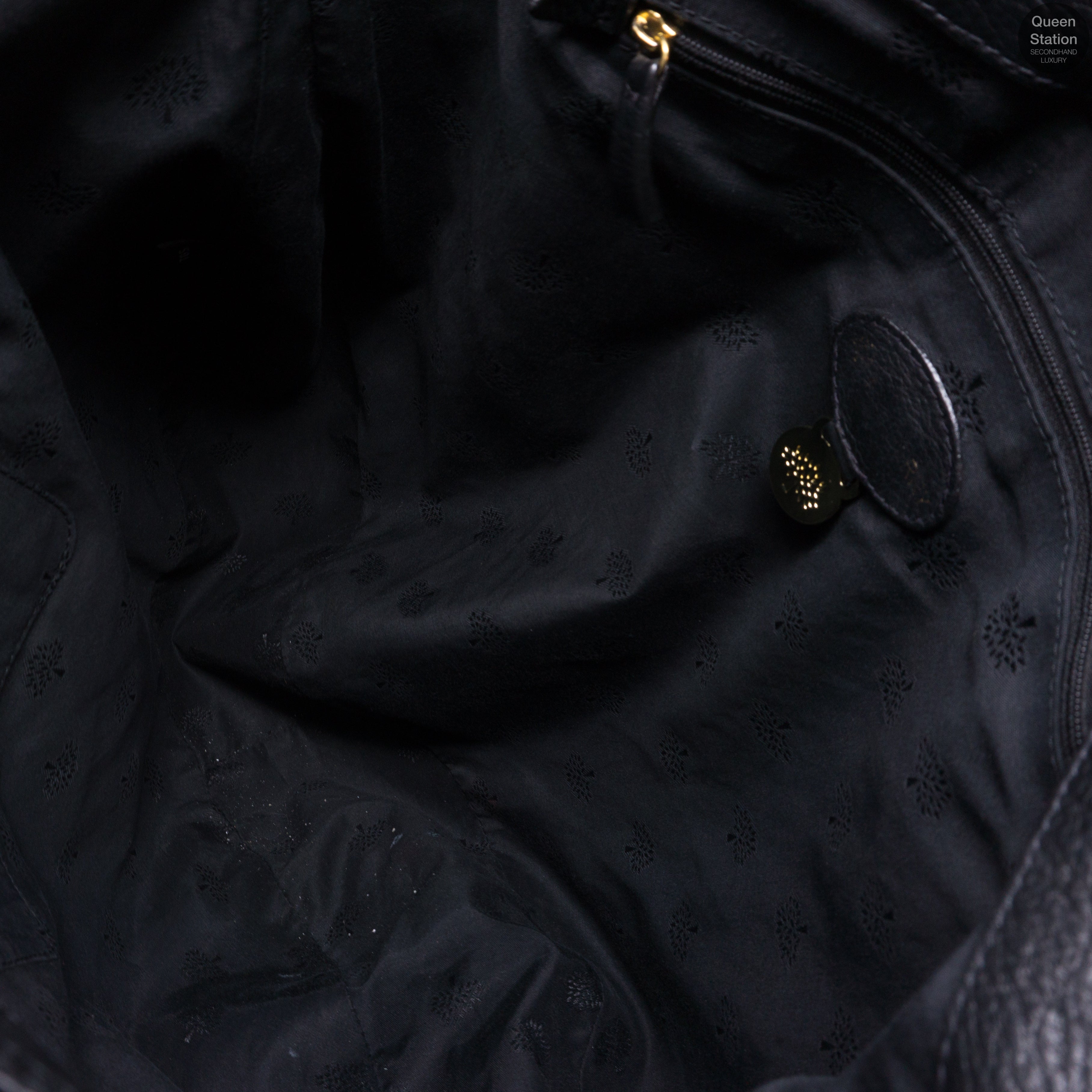 Greta Tote Black Leather