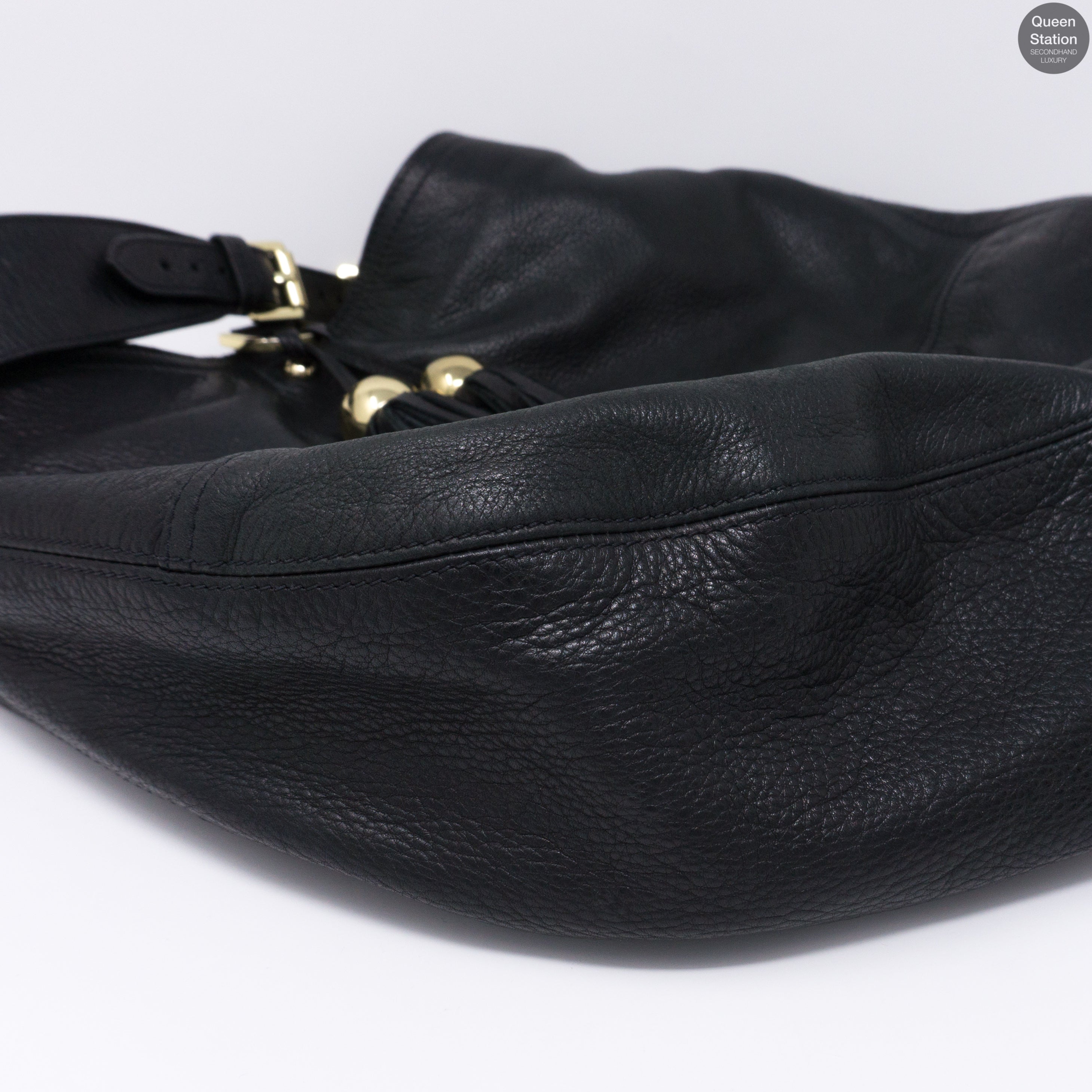 Greta Tote Black Leather