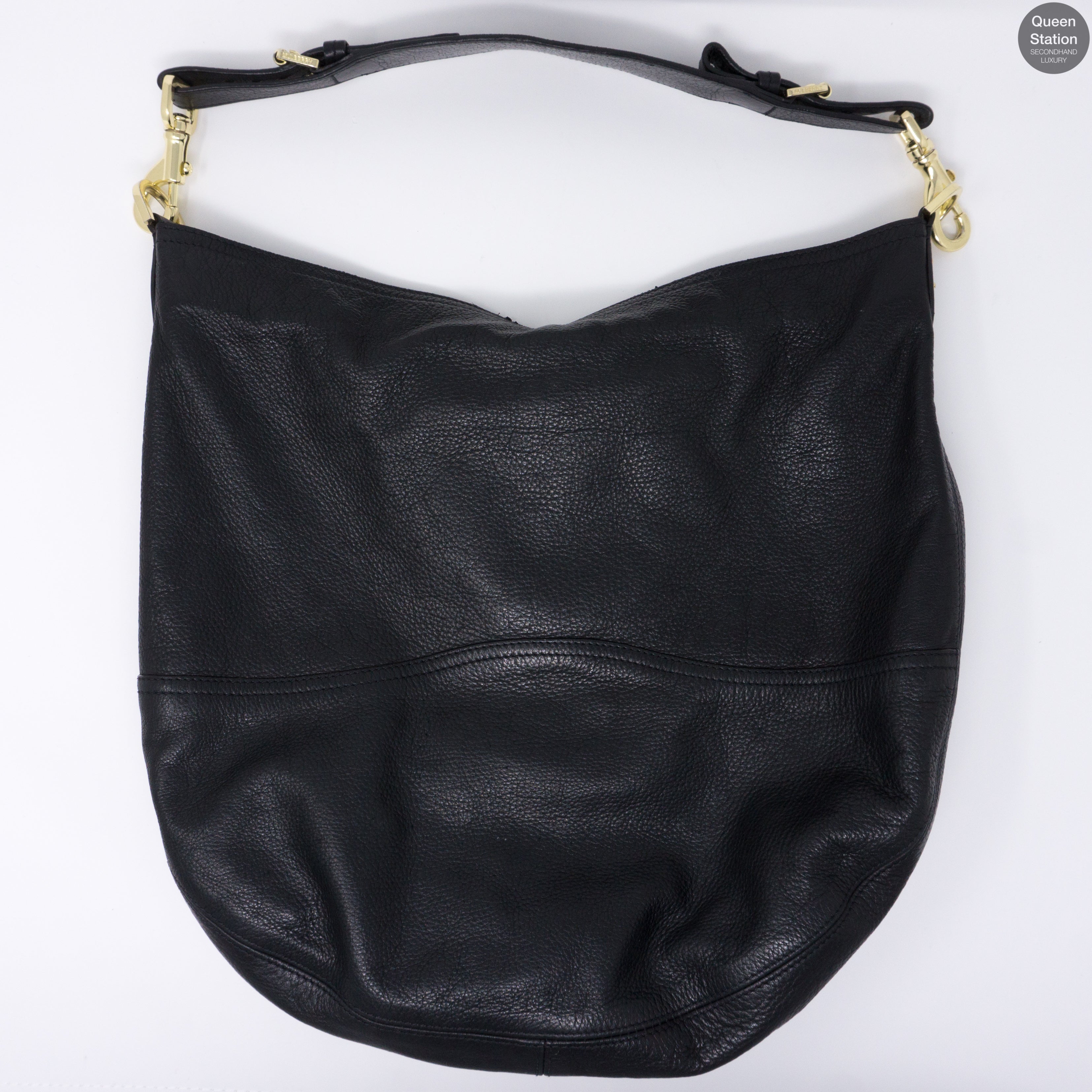 Greta Tote Black Leather