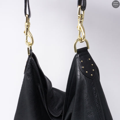 Greta Tote Black Leather