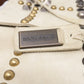 Beige Leather Crossbody Bag