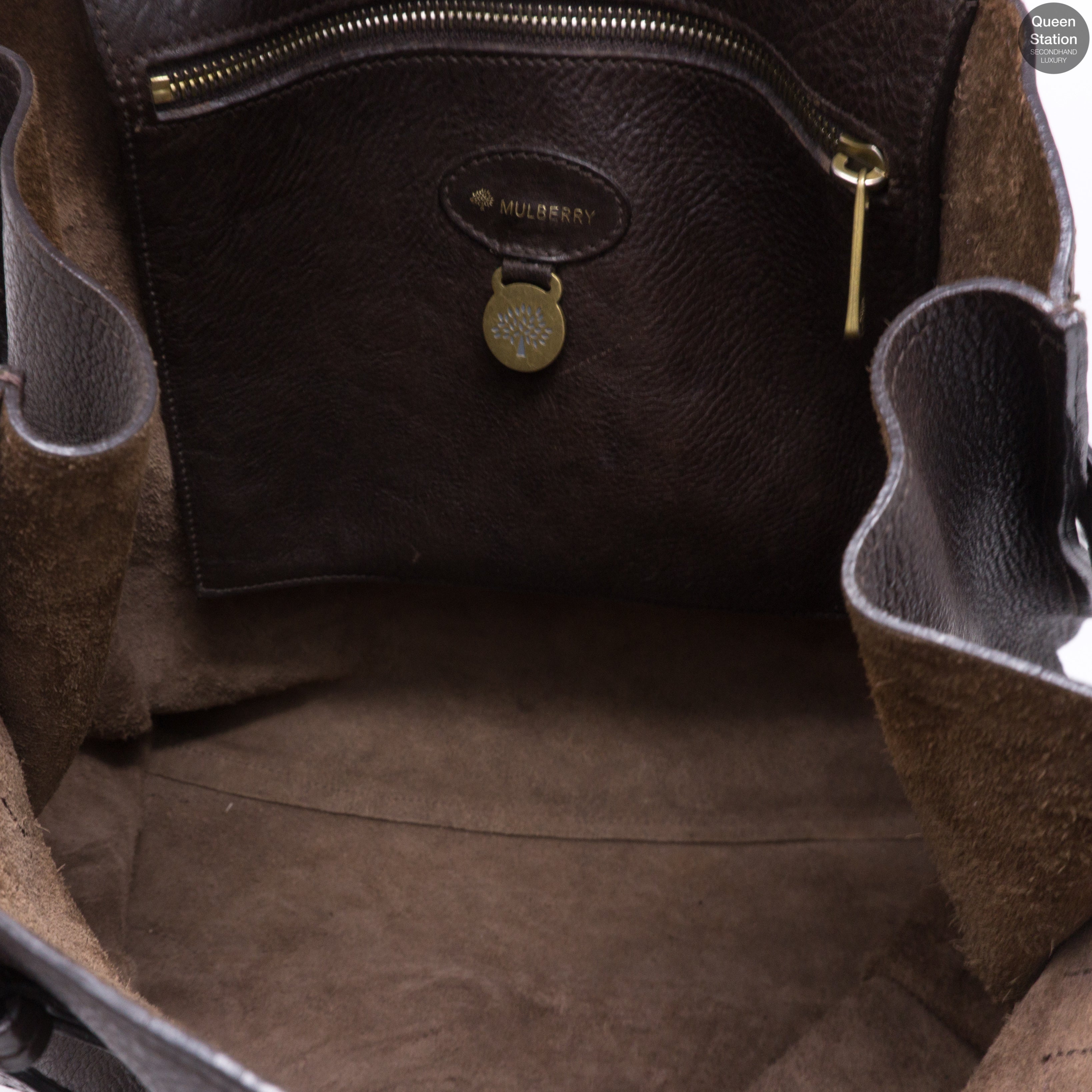 Elgin Brown Leather Satchel Bag