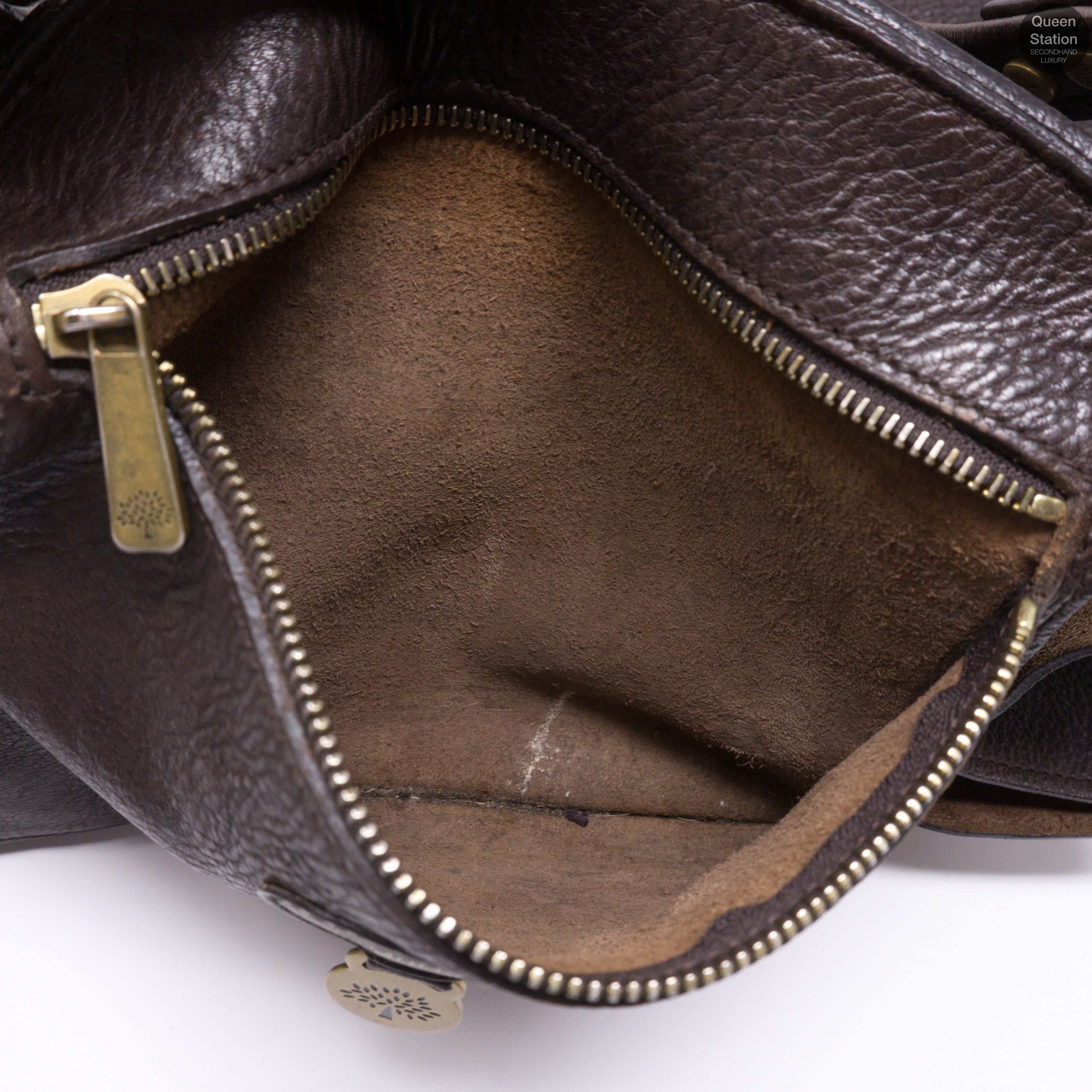 Elgin Brown Leather Satchel Bag