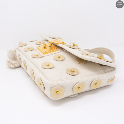 Panema Tinkerbell Beige Canvas Polka Dots