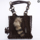 Brown Leather Tote Bag