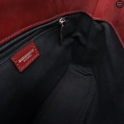 Nova Red Checked Small Handbag