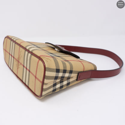 Nova Red Checked Small Handbag