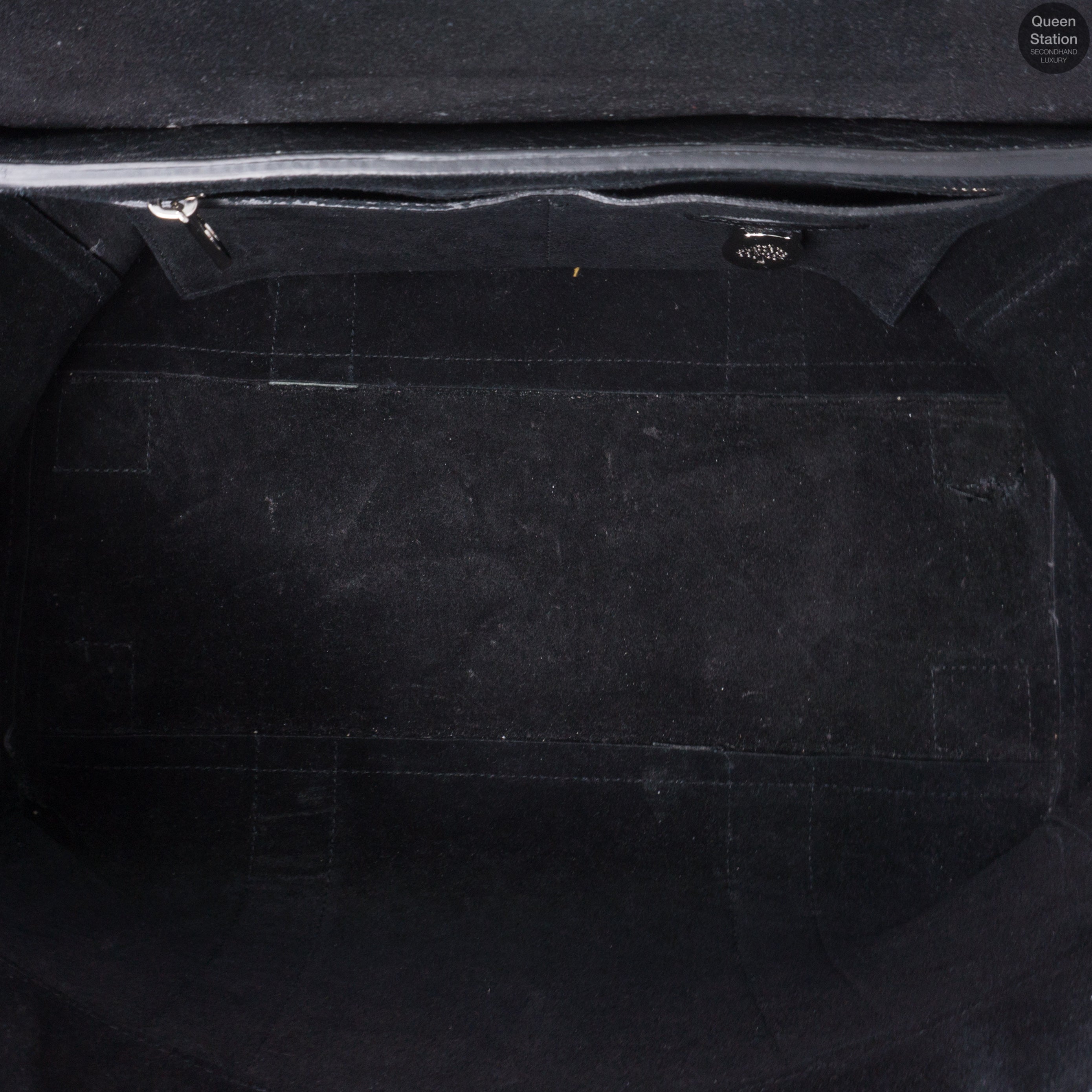 Bayswater Large Black Leather