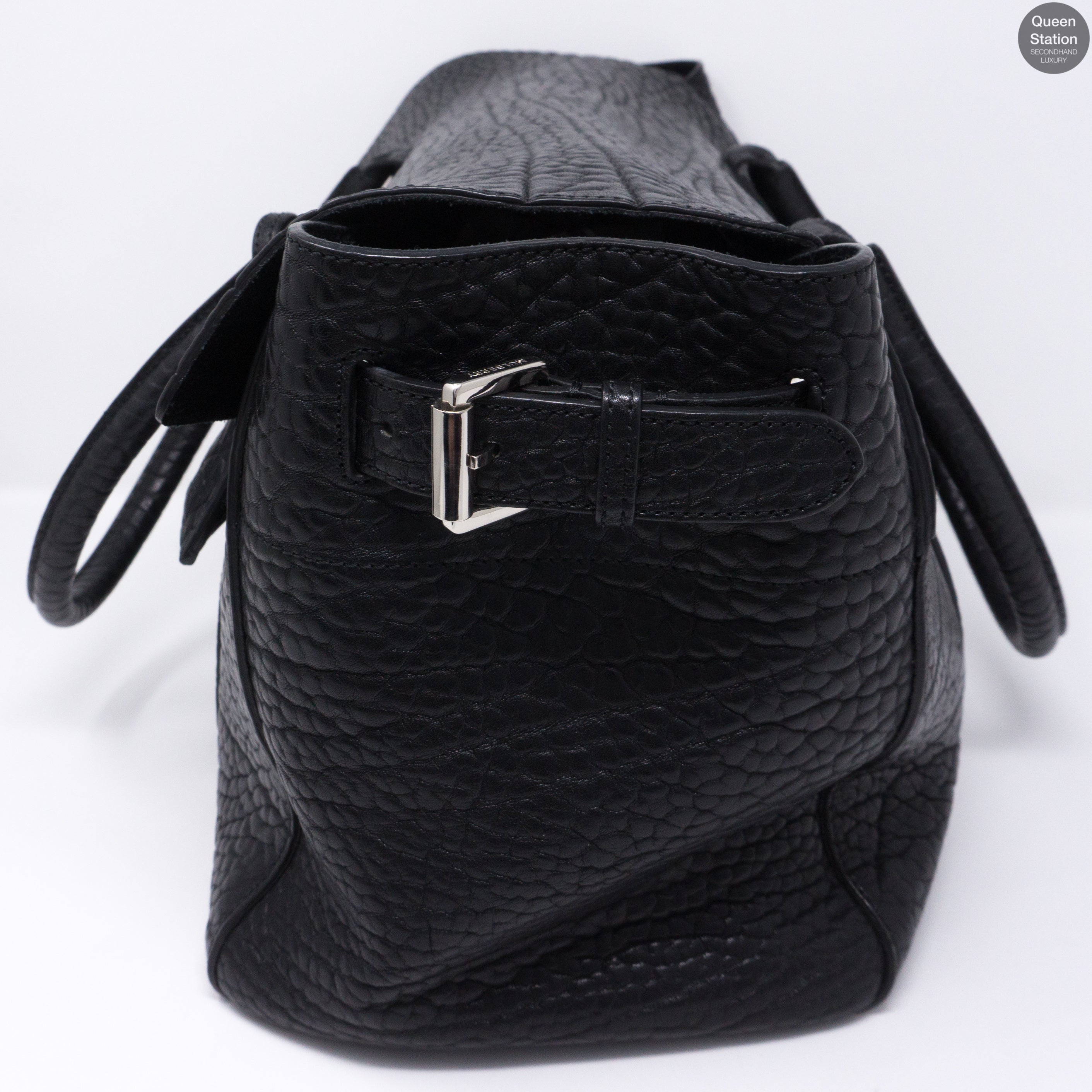 Bayswater Large Black Leather