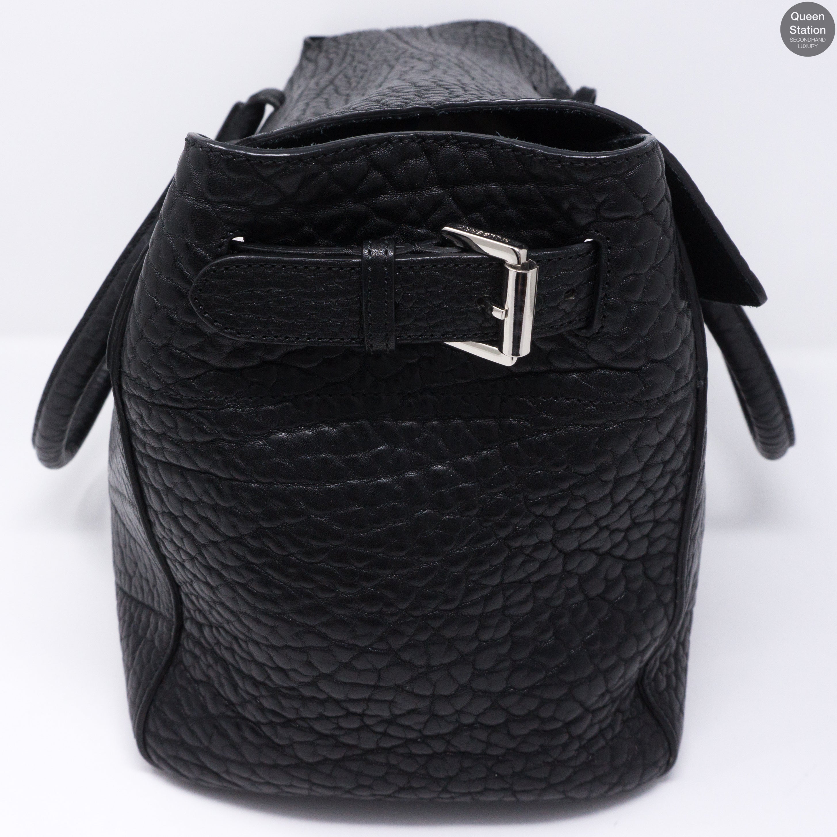 Bayswater Large Black Leather
