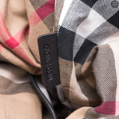 Maidstone Black Leather Tote Bag