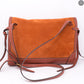 Red Fox Suede Brimley Envelope Bag