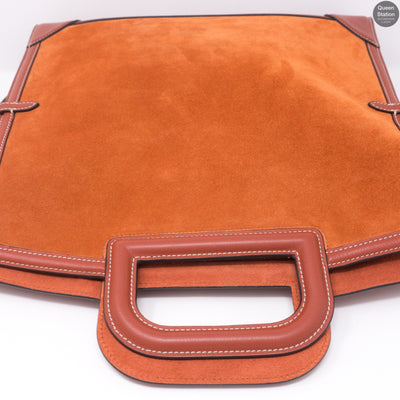 Red Fox Suede Brimley Envelope Bag