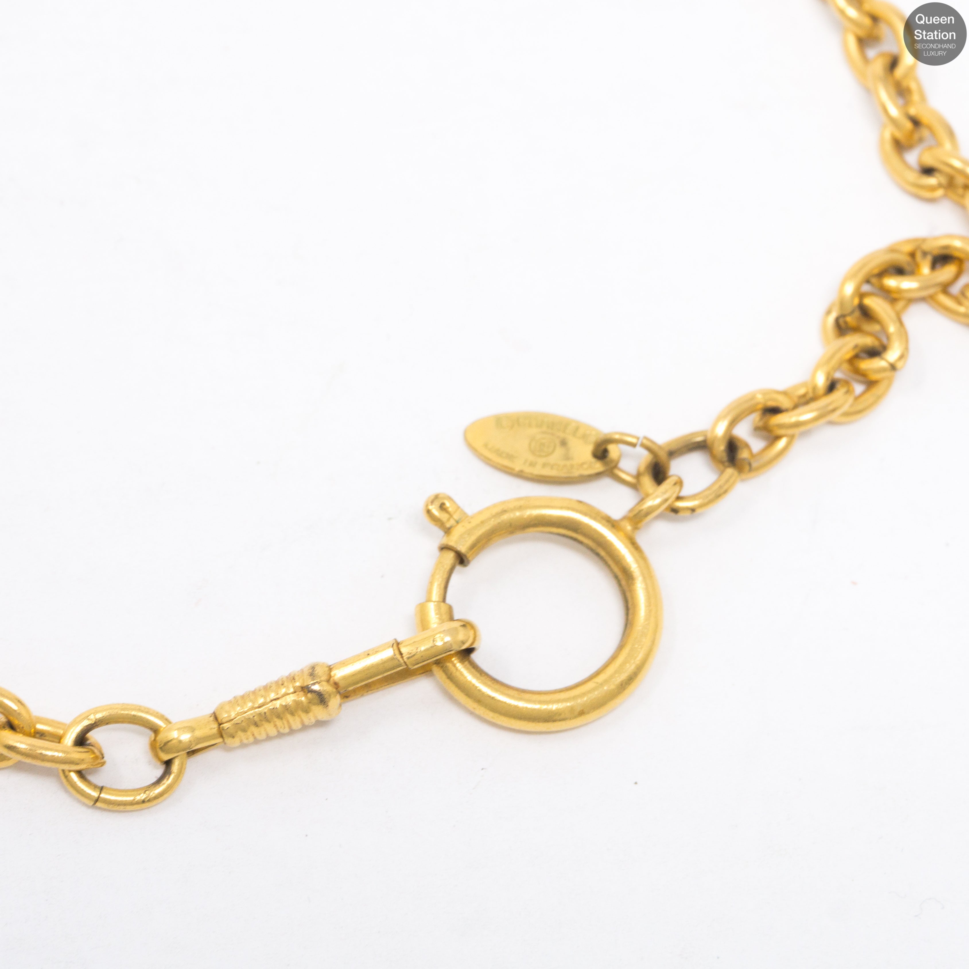 Gold Lion Sun Pendant Necklace