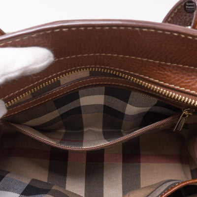 Brown Leather Handbag