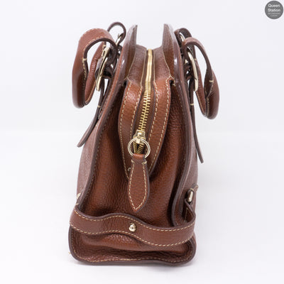 Brown Leather Handbag