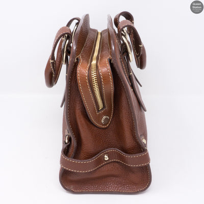 Brown Leather Handbag