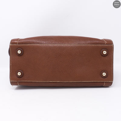 Brown Leather Handbag